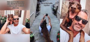 Ring doorbell video captures Ruby the Doberman and her owner in their last selfie on TikTok